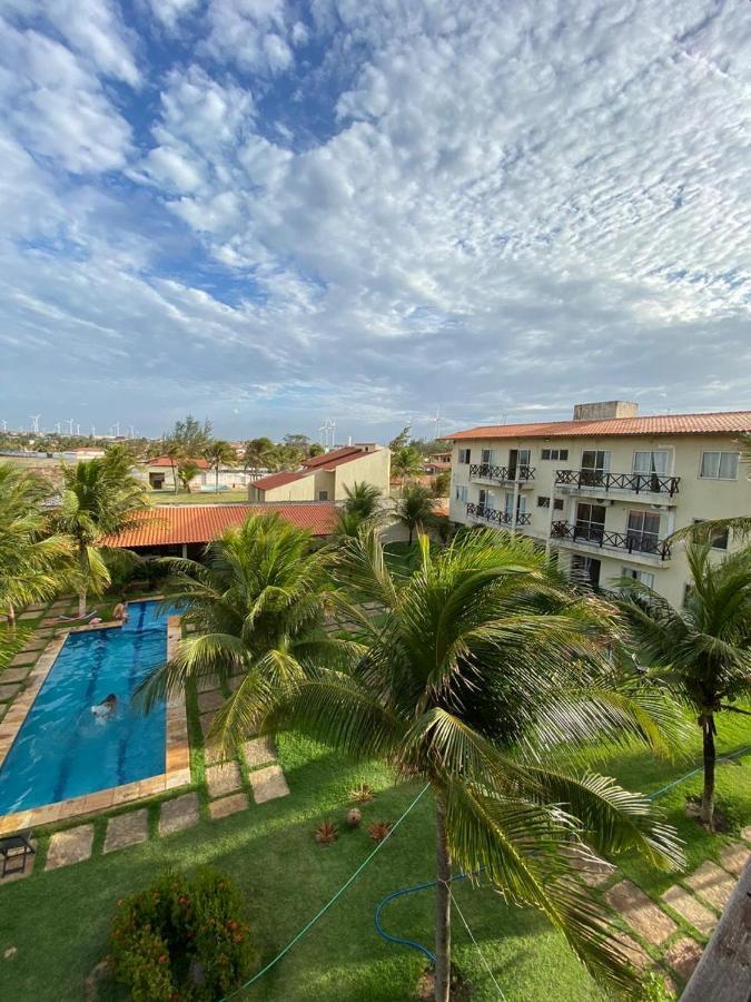 Apartamento Com Vista Para O Mar, Piscina , Deck , Playground E Estacionamento . Taíba Eksteriør billede