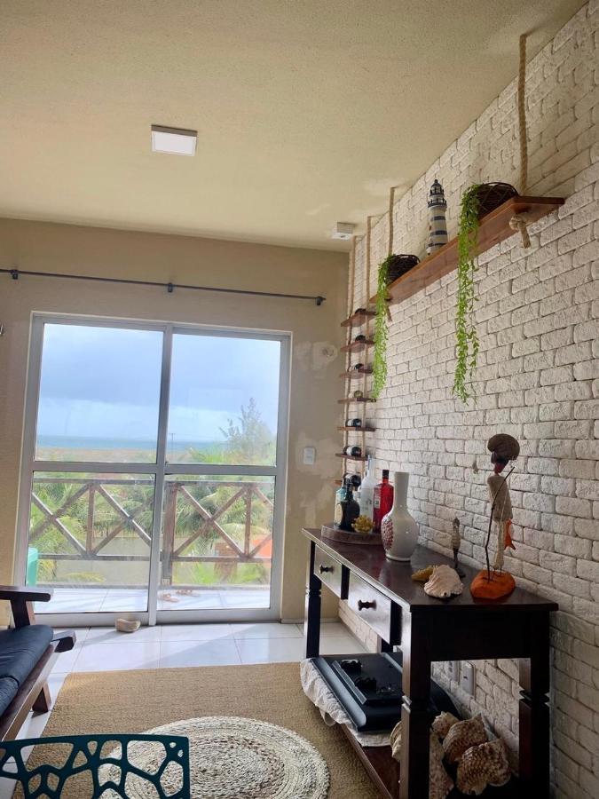 Apartamento Com Vista Para O Mar, Piscina , Deck , Playground E Estacionamento . Taíba Eksteriør billede