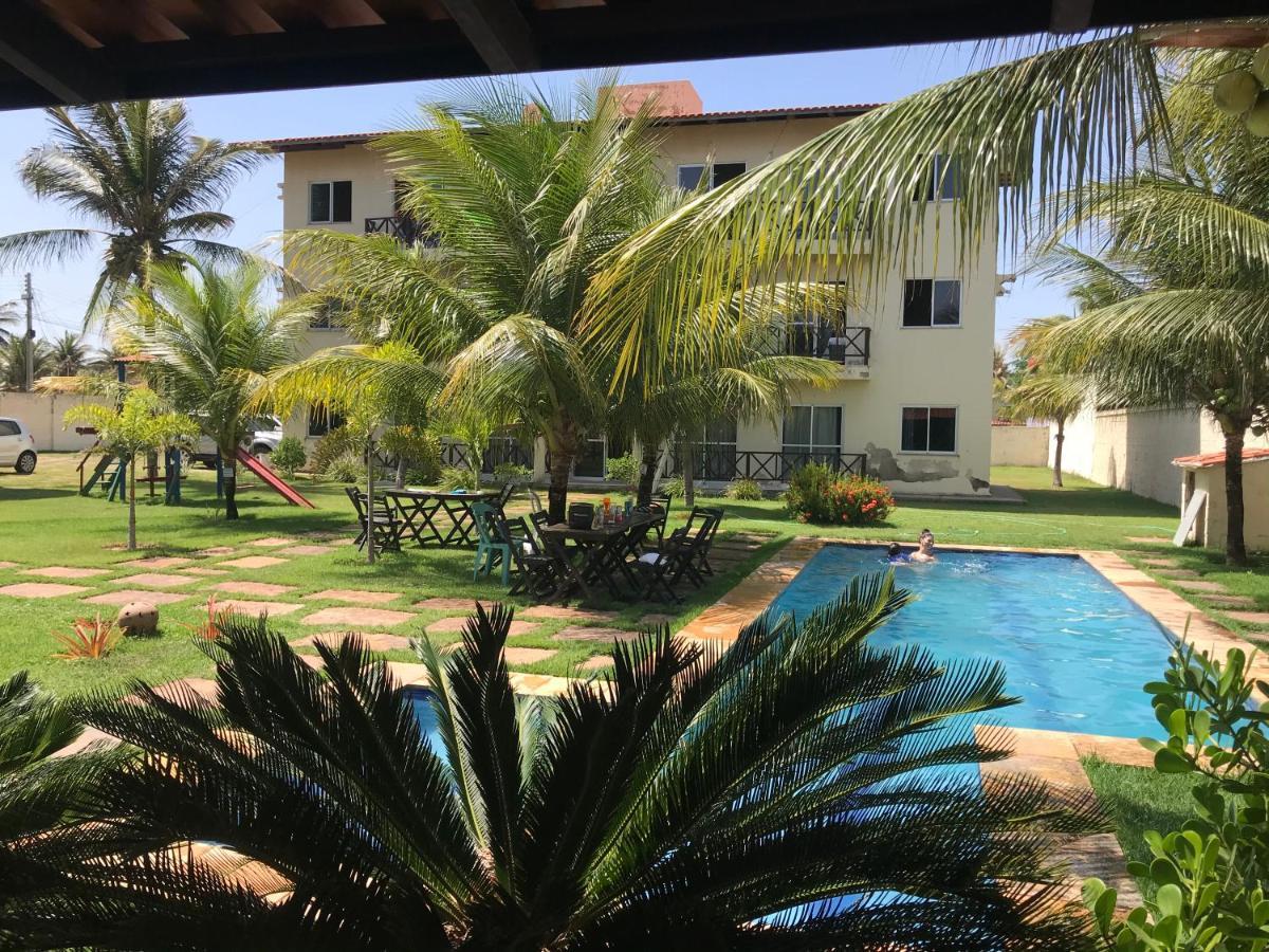 Apartamento Com Vista Para O Mar, Piscina , Deck , Playground E Estacionamento . Taíba Eksteriør billede