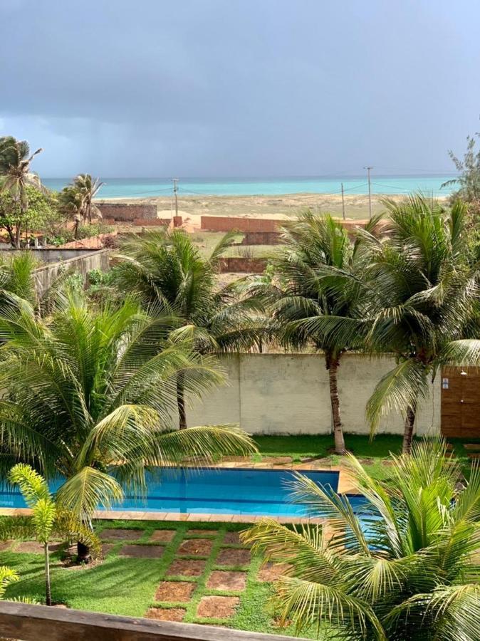 Apartamento Com Vista Para O Mar, Piscina , Deck , Playground E Estacionamento . Taíba Eksteriør billede