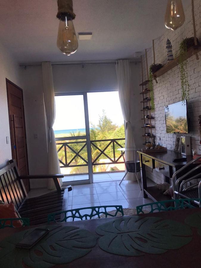 Apartamento Com Vista Para O Mar, Piscina , Deck , Playground E Estacionamento . Taíba Eksteriør billede