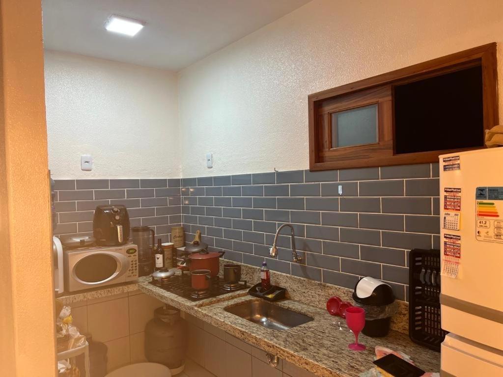 Apartamento Com Vista Para O Mar, Piscina , Deck , Playground E Estacionamento . Taíba Eksteriør billede